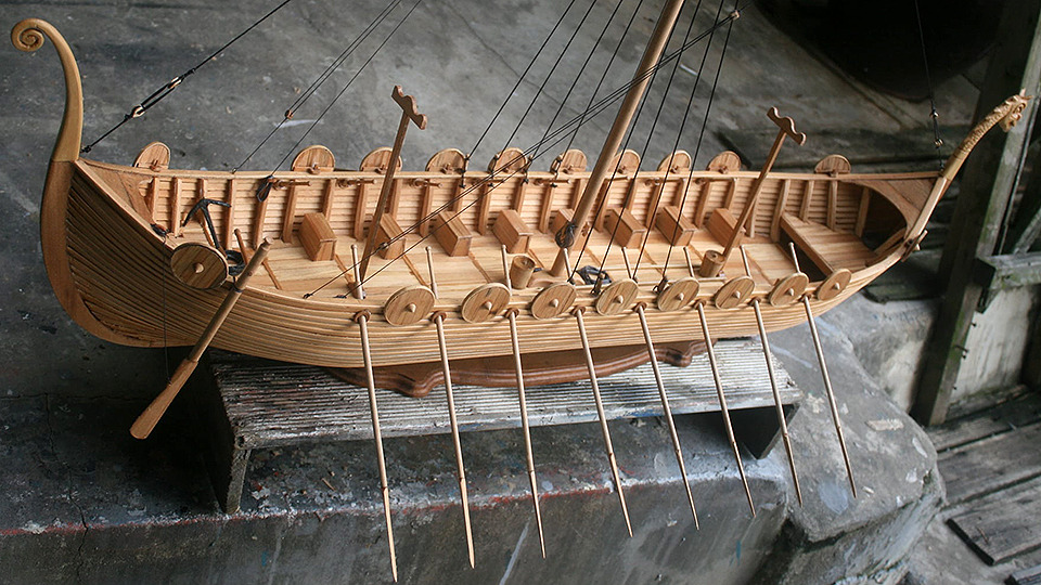 Full Scratch Build 자작 Langskip of Vikings 바이킹 랑스킵 - 천해룡님 작품 - 오토/스케일 작품 ...