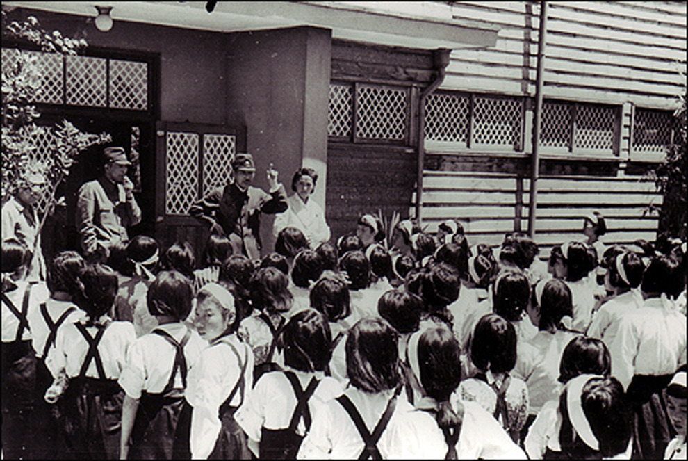 미쓰비시중공업에서 강제노역한 근로정신대 소녀들