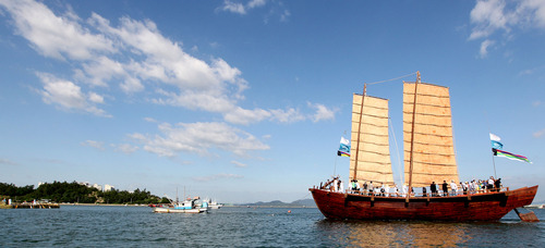 복원된 조선시대 조운선