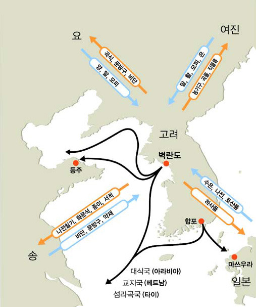 벽란도(碧瀾渡), 고려의 국제항은 얼마나 붐볐을까?