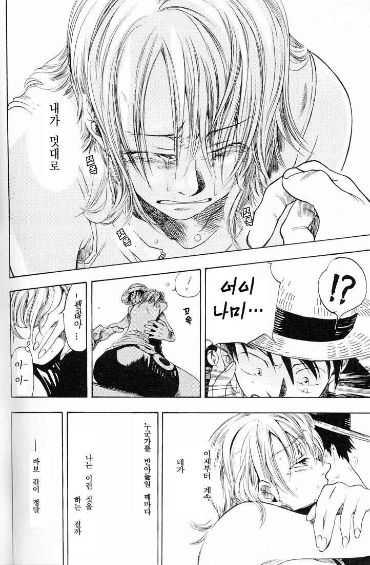 오글주의] 원피스 동인지 (출처 : 츄츄) -2 - 웃긴자료 ‥‥‥‥‥、 - 도탁스 (DOTAX)