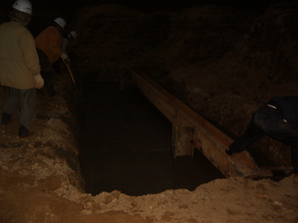 흙막이 가시설 8. 렉카 설치