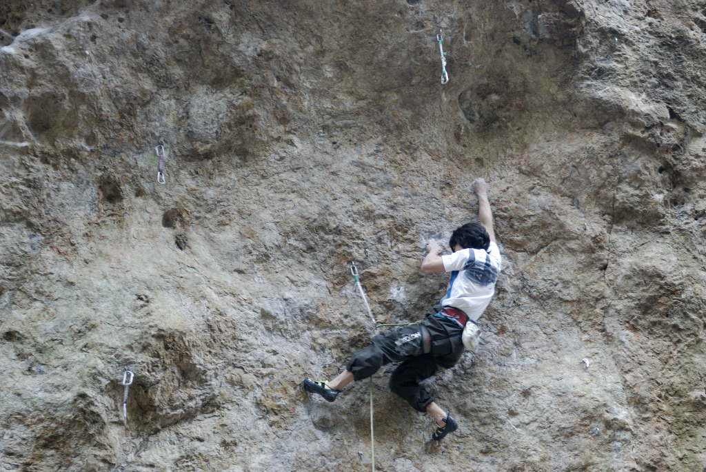 선운산 투구바위 손상원씨 죠커 5.14a/b