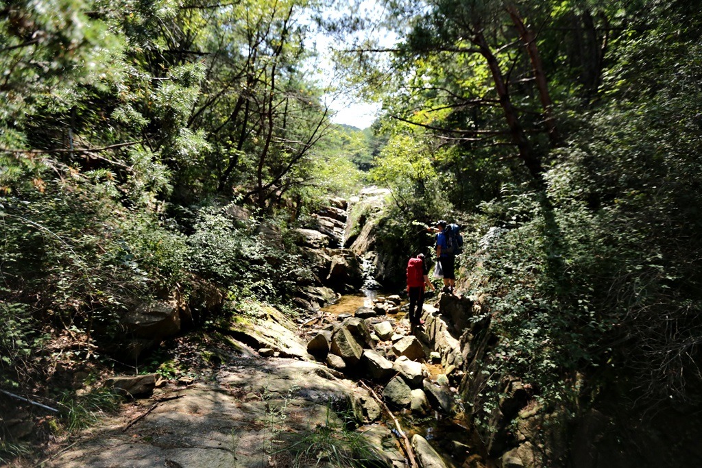 ☆~2014.8.30.백화사입구-백화사계곡