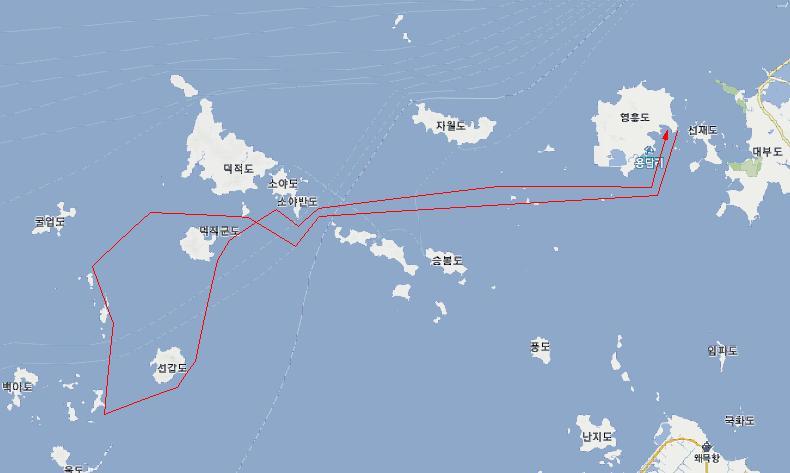 10월2일 영흥도 진두항 광어 다운 샷