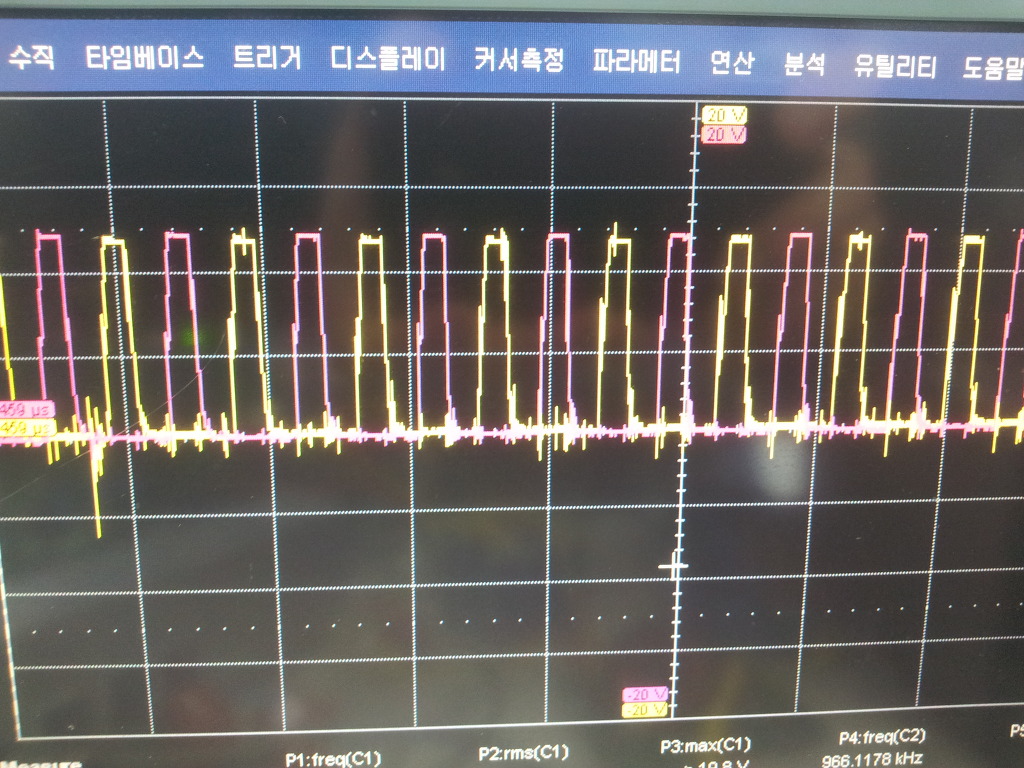 입력 전압이 높아지면 신호가 깨져 버립니다. - Q&A (SMPS분야) - 전력전자인은 영원하리..