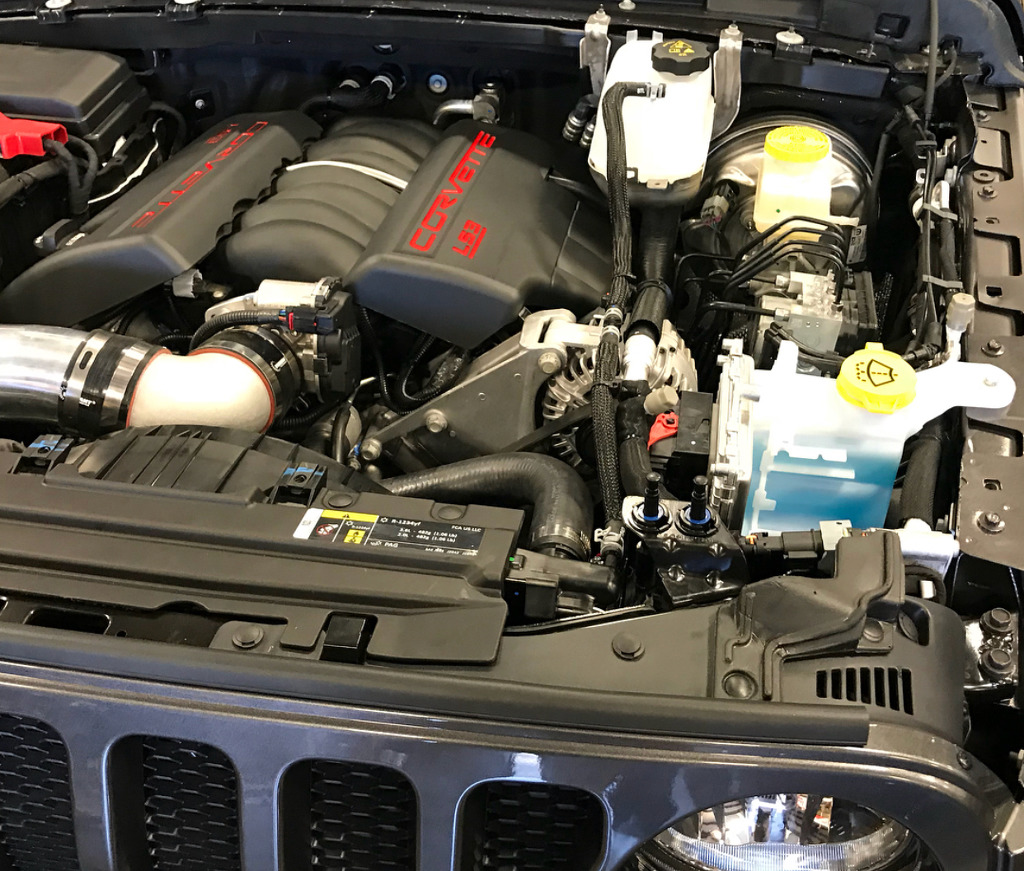2018 Jeep Wrangler JL 지프 랭글러 V8 엔진 스왑 - 차량 사진첩 - JOVY4X4 Auto Parts