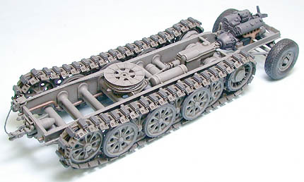 German Ton Heavy Half Track Famo And Tank Transporter Sd Ah Tamiya Made In