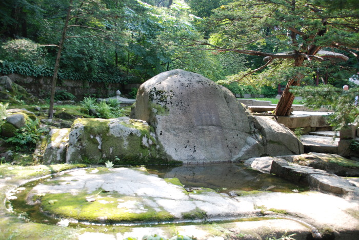 창덕궁 후원(5) – 옥류천 영역(소요암, 태극정, 소요정, 청의정, 농산정, 취한정)