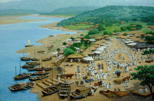 조선의 15대 향시(鄕市)로 꼽혔던 송파장