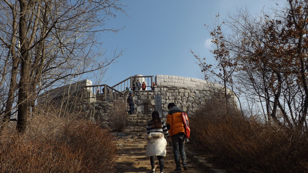 일출의명소인 서대문구안산을가다