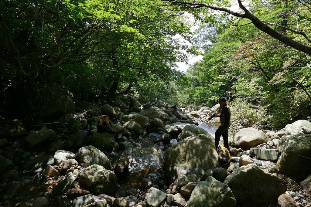 마야계곡(중봉골) ~ 용추폭포 ~ 중봉샘 ~ 중봉 ~ 써리봉 (지리산 산행)...20160806 (2016-10)