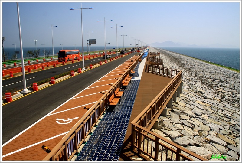 새만금 방조제.....