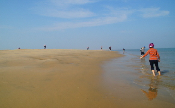 낭만 섬여행~~♬ 승봉도 그물 고기잡이체험 대이작도 풀등 &amp; 부아산