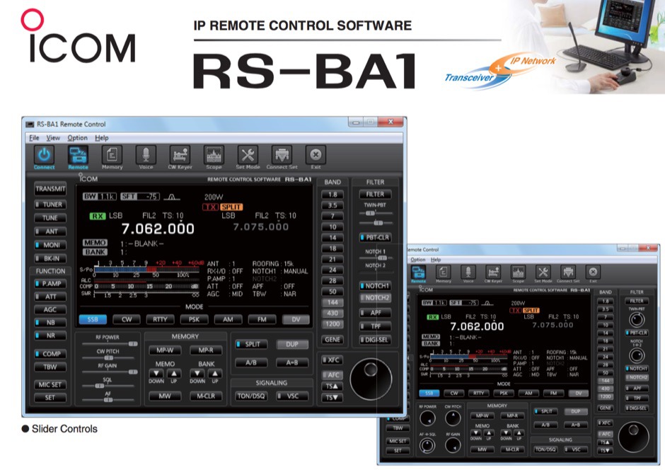 RS-BA1 (ICOM Remote) 한글 성명서 - 리모트 메뉴얼(설명서) - 한국DV(DMR/D-star/C4FM)CAFE