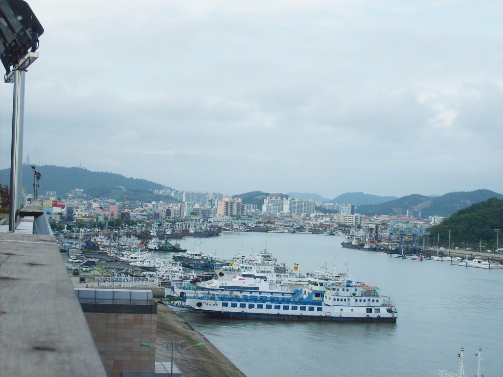 목포대교로해서 유달산 목포 여객터미날