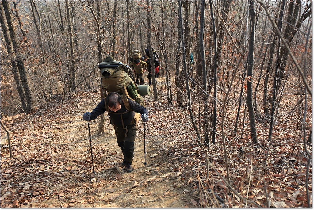 노고산 비박이야기~# 1