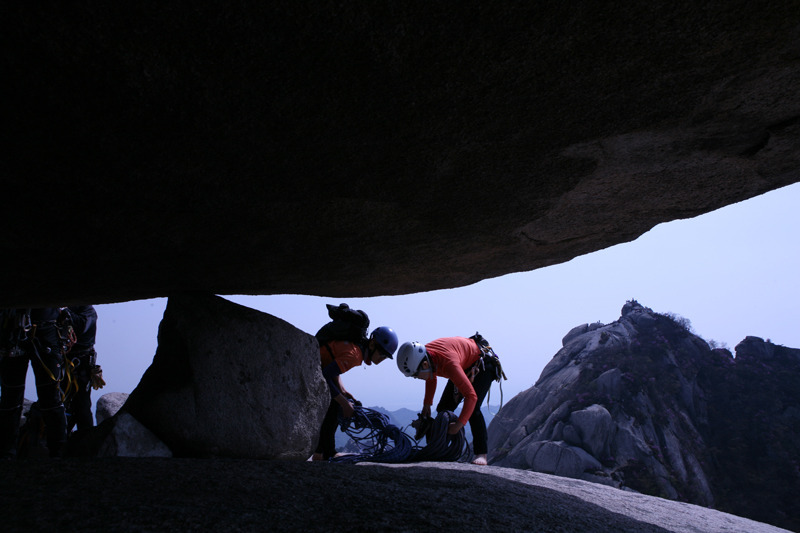 1박2일 인수봉 정상(5월1일)