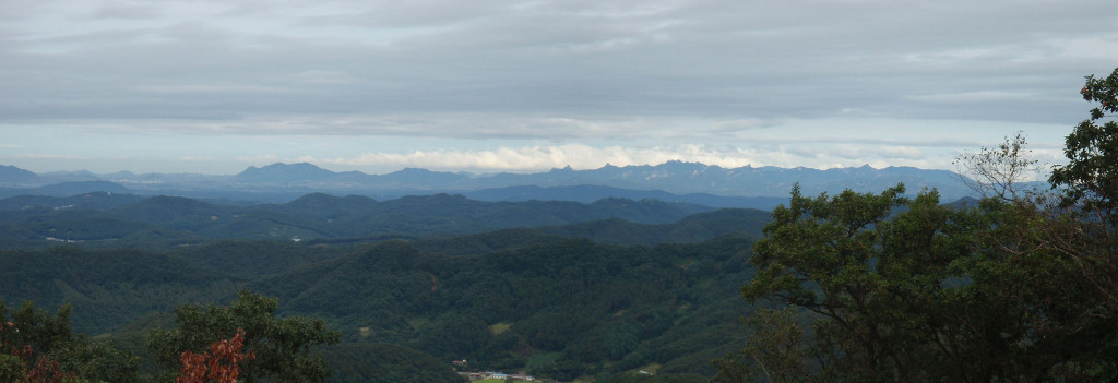 개성 송악산이 보이던 날..(누르면 확대됨)