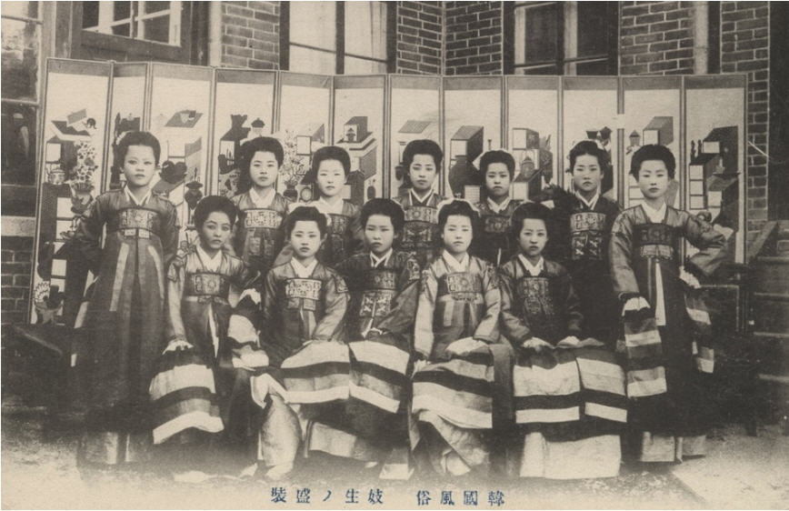 수정////1904년 평양 기생학교