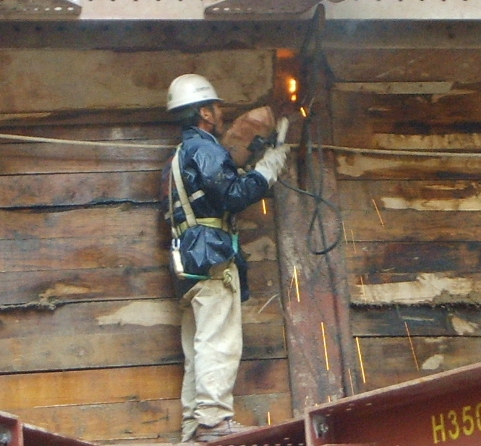흙막이 가시설 3. 보걸이 설치