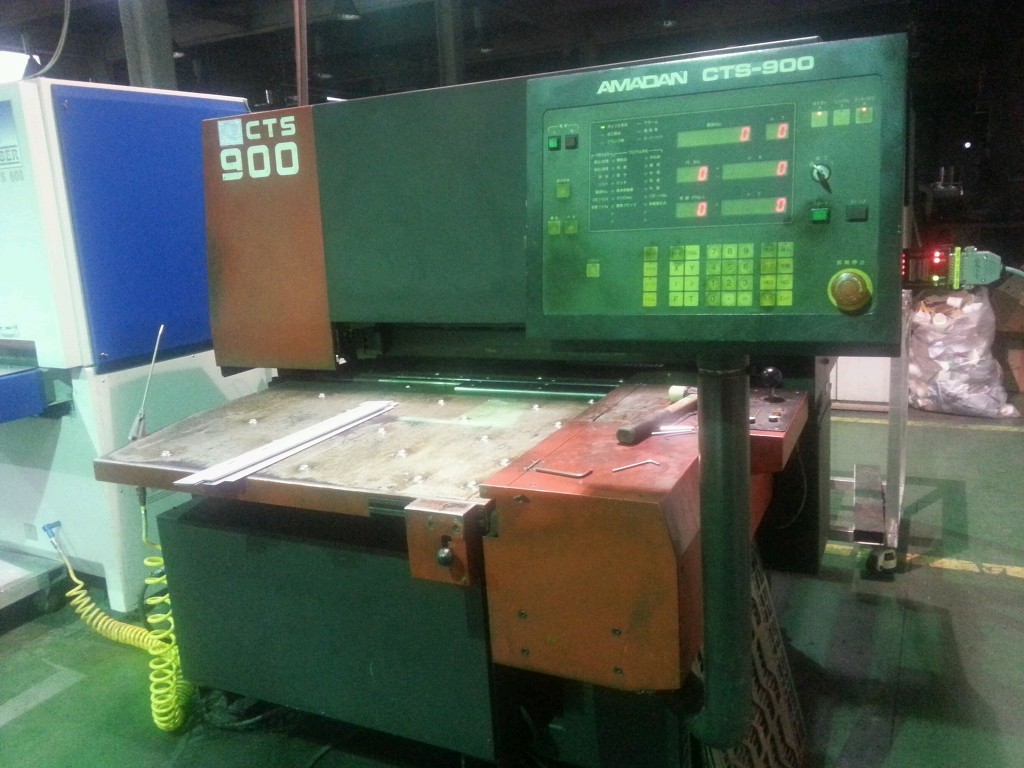 NC TAPPING MACHINE AMADAN CTS-900 / act/cut System 적용 / 전용 DNC 개발 - 기본 ...